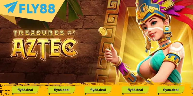 Kho báu Aztec có thiết kế giao diện vô cùng đẹp mắt Kho báu Aztec có thiết kế giao diện vô cùng đẹp mắt